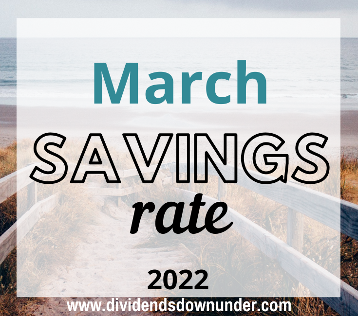 Saving for the future: March 2022