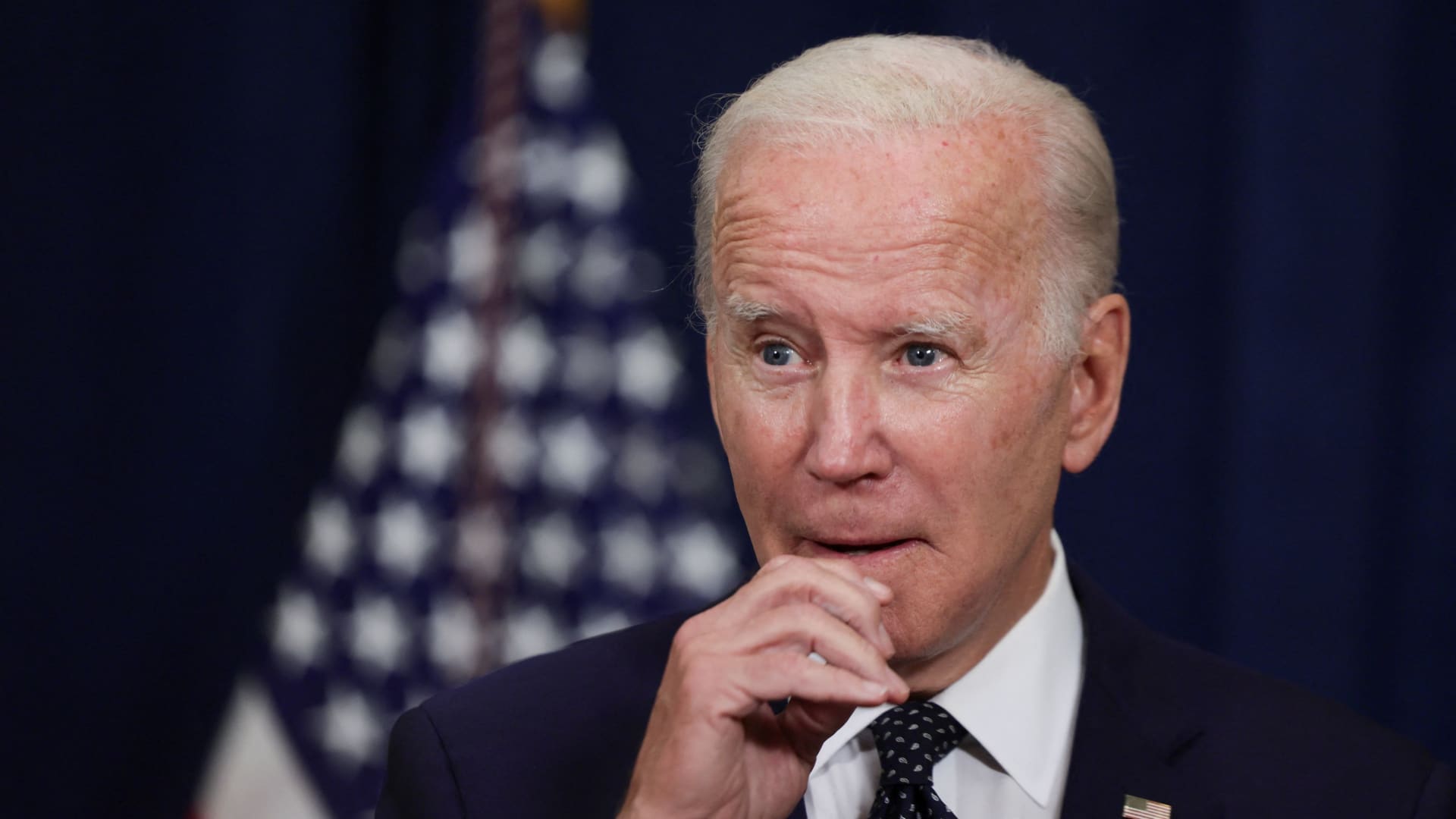 President Joe Biden job approval rating hits new low in public poll