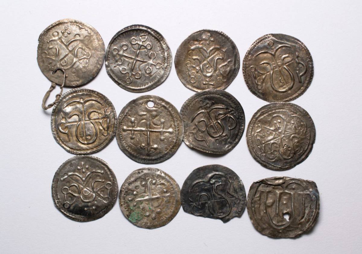 Rare silver coins minted by Viking king Harald Bluetooth discovered in Finland