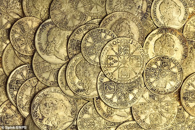 An unidentified couple has found a pile of gold coins buried under the kitchen floor in their  cottage in Ellerby, North Yorkshire