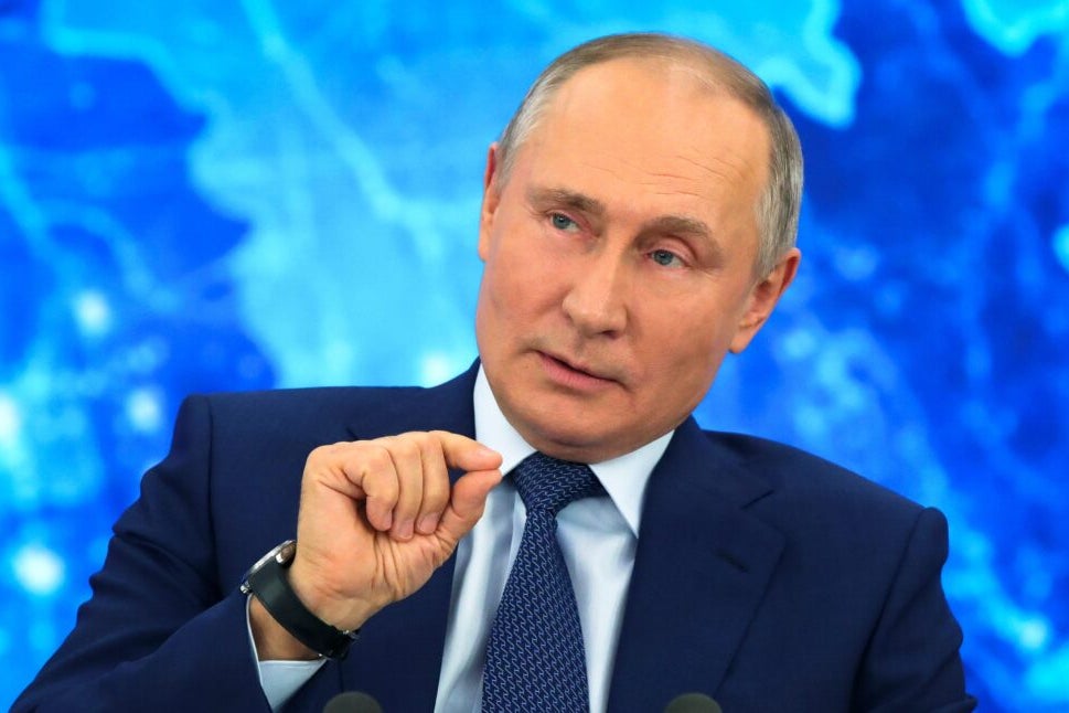 Putin Reiterates Proposal For Ukraine Peace Talks As His Army Rains Down Missiles On Christmas
