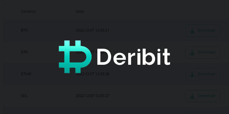 Crypto derivatives exchange Deribit releases new client verification of assets function